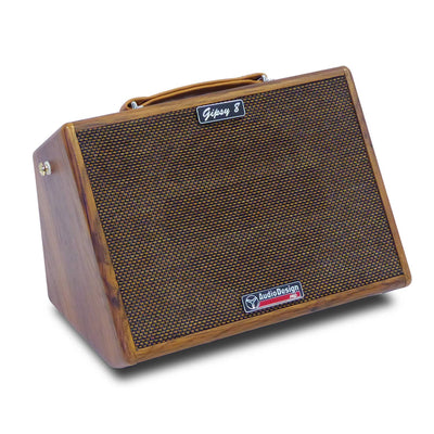 AudioDesign Pro Gipsy 8 MKII Amplificatore portatile 50W per chitarra e microfono, amplificatore con batteria ricaricabile e tracolla