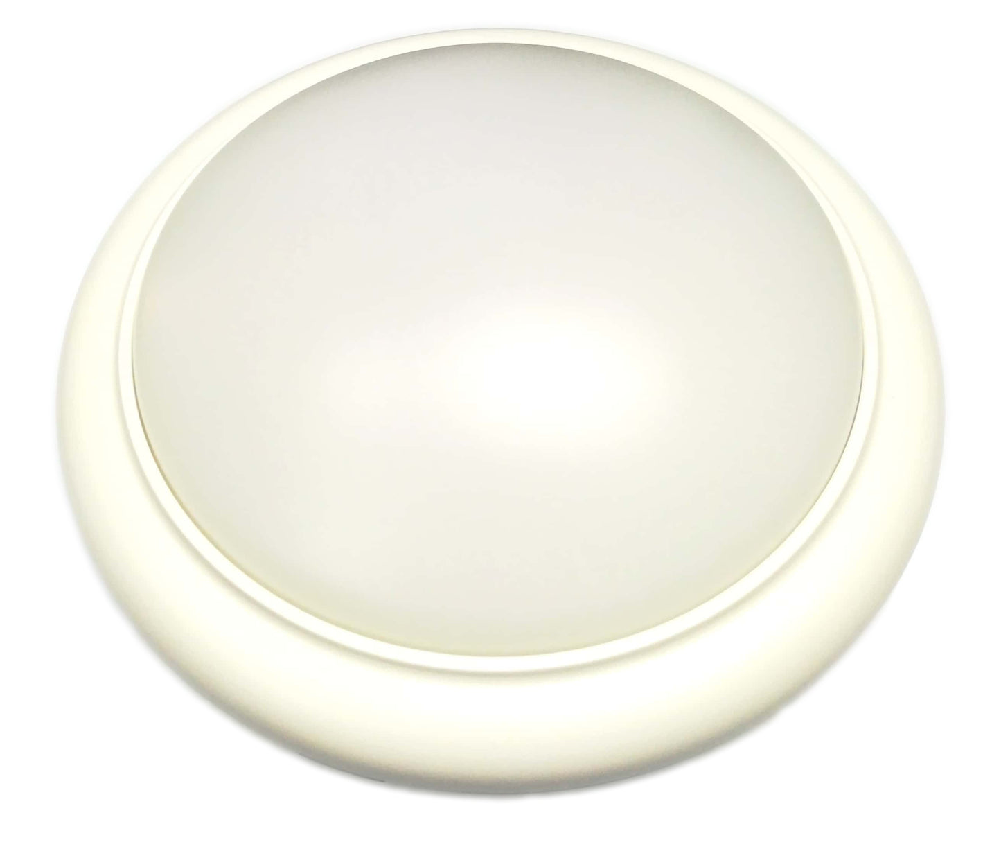 Corel Plafoniera tonda a LED, lampada da parete 15W, luce naturale 4000K, ø 180mm, protezione IP65