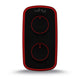 WHY EVO MINI Télécommande multi-fréquences à code tournant de 280 à 868 MHz, ouvre-portail programmable à auto-apprentissage, radiocommande large portée à 4 boutons, rouge vulcan
