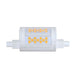 Ampoule LED COREL 3000K lumière chaude, ampoule à allumage instantané, 12W et 1400lm, H 78 mm