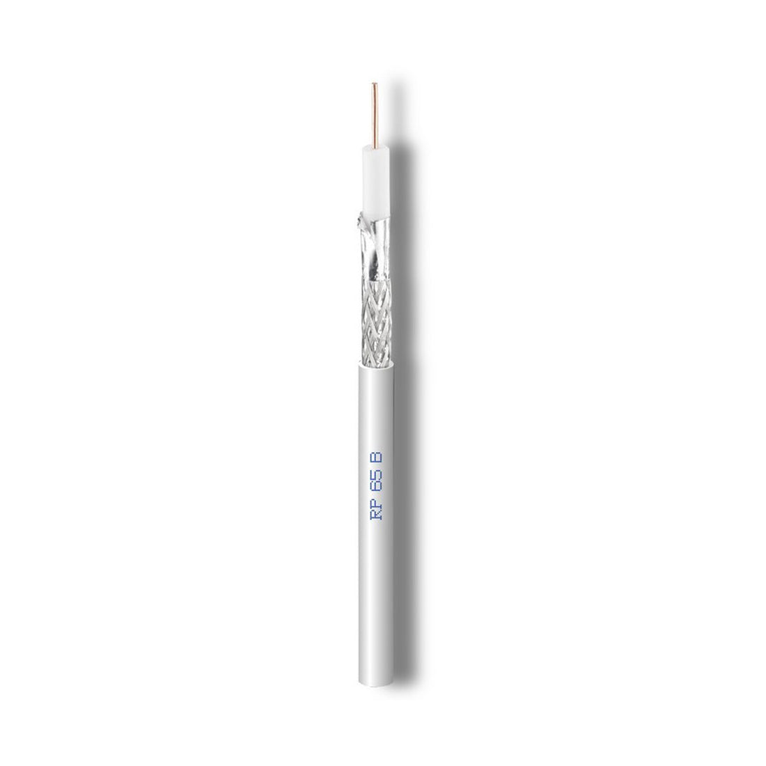 Cavel Coaxial cable 75 Ohm 150 m reel Made in Italy for internal use, antenna cable, coaxial cable with shielding
