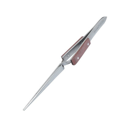 Pro'skit pinzetta dritta a ritenuta, pinza di precisione in acciaio inox resistente agli acidi 1PK-118T