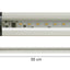 Alcapower Barra Led Triangolare con Interrutore, barra a Led 5W, luce naturale 4000K, luce sottopensile 50cm