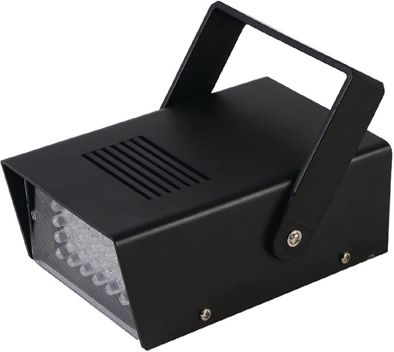 Valueline LED Stroboscope 0.46W, mini stroboscopic lamp with 24 white LEDs and flashes per second adjustment