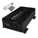 Alcapower 924231 Pure sine wave inverter 3000W, remote control with 6m cable included and 2 USB sockets, Input 24V Output 230V, LCD display, cables included