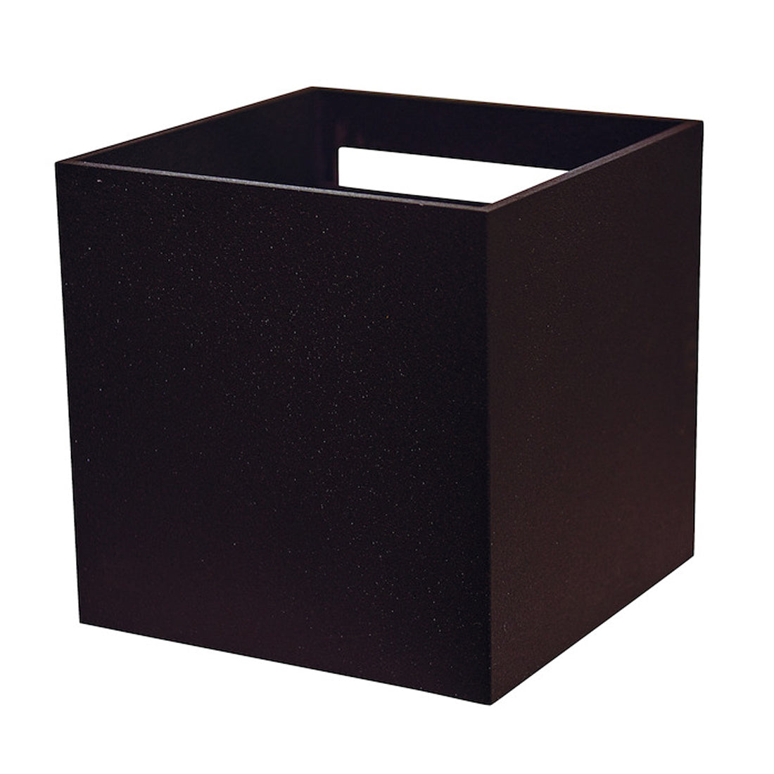 Life Applique a LED Quadrato, applique da parete IP54, lampada da parete, lampada da parete led, 7W, luce 3000K, 600lm, marrone, 10 cm