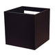 Life Applique a LED Quadrato, applique da parete IP54, lampada da parete, lampada da parete led, 7W, luce 3000K, 600lm, marrone, 10 cm