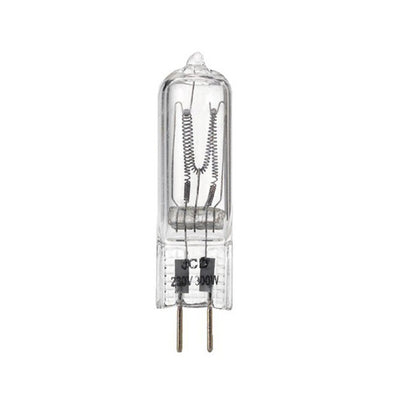 Monacor Lampadina alogena, lampadina con attacco GX6,35, 230 V e 300W, 16 mm x 60 mm