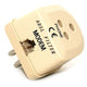Adaptateur filtre tripolaire ADSL 6 bobines Life pour réseau téléphonique, prise téléphonique 3 pôles, filtre ADSL
