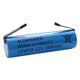 Alcapower Rechargeable battery LiFePO4 18650 3.2V 1500mAh solder terminals 202800