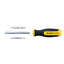 Pros'skit cacciavite isolato e magnetico 6 in 1 con inserti intercambiabili, cambio rapido punte, sostituzione veloce bit, kit multiuso a doppia punta