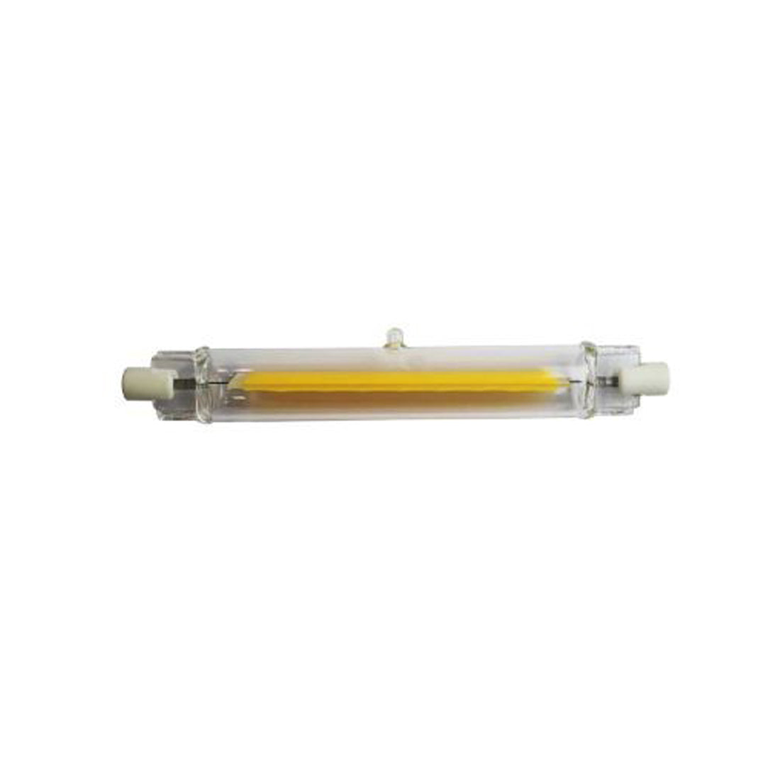 ON Ampoule LED Linéaire Cob Verre, R7S ultra fine, ampoule lumière froide 6000K, 11W, 1400 lm, 18x118 mm