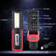Velamp rechargeable LED torch, multifunction work lamp, torch with COB technology, with hook and magnet