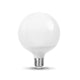 ON Globo LED bulb, smart wifi bulb, with RGB colored light, with Alexa and Google voice control or via app, 1400 lumen, E27 LED bulb