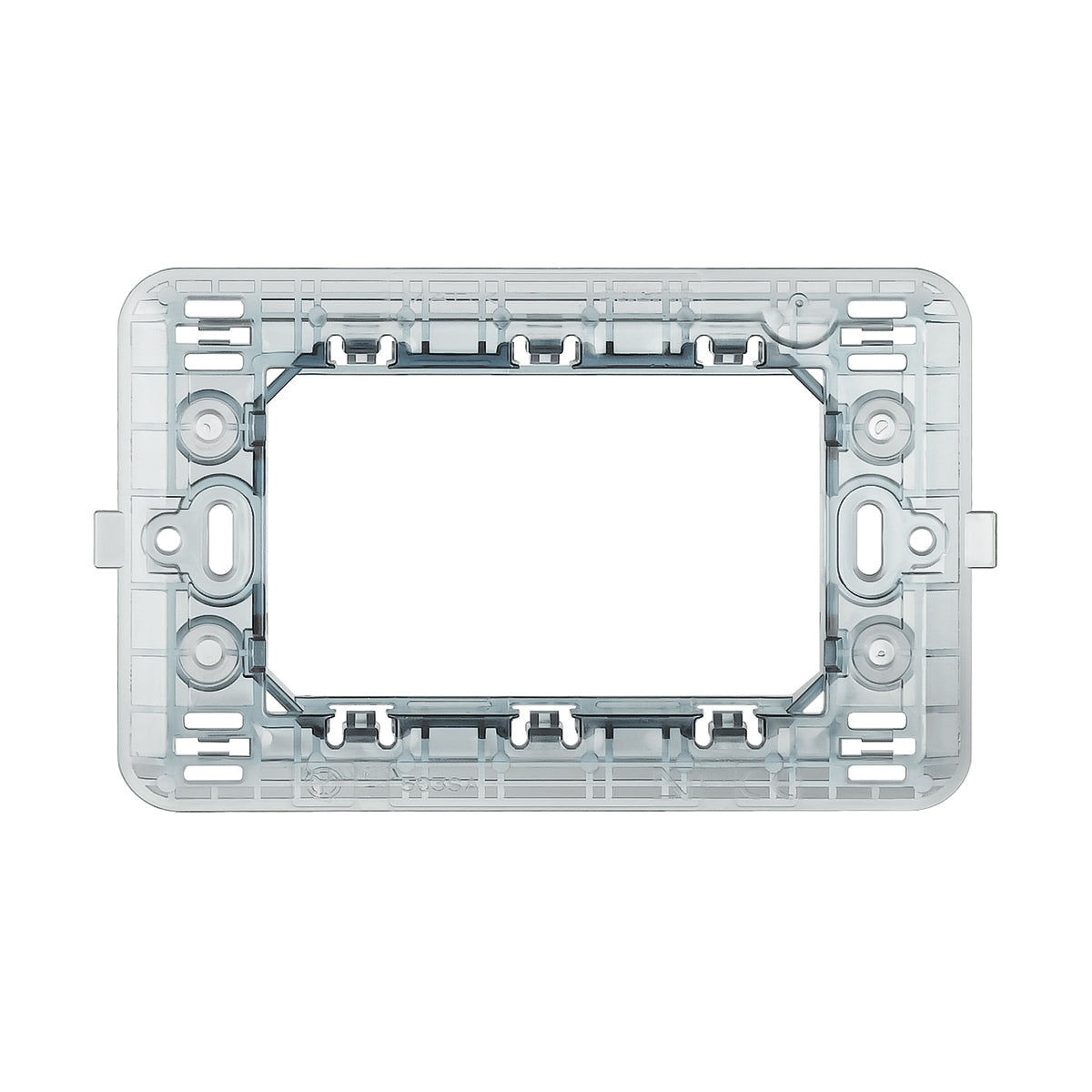 Bticino 3-module support, plate support for flush-mounted box art. 503E and 503AP, Matix series