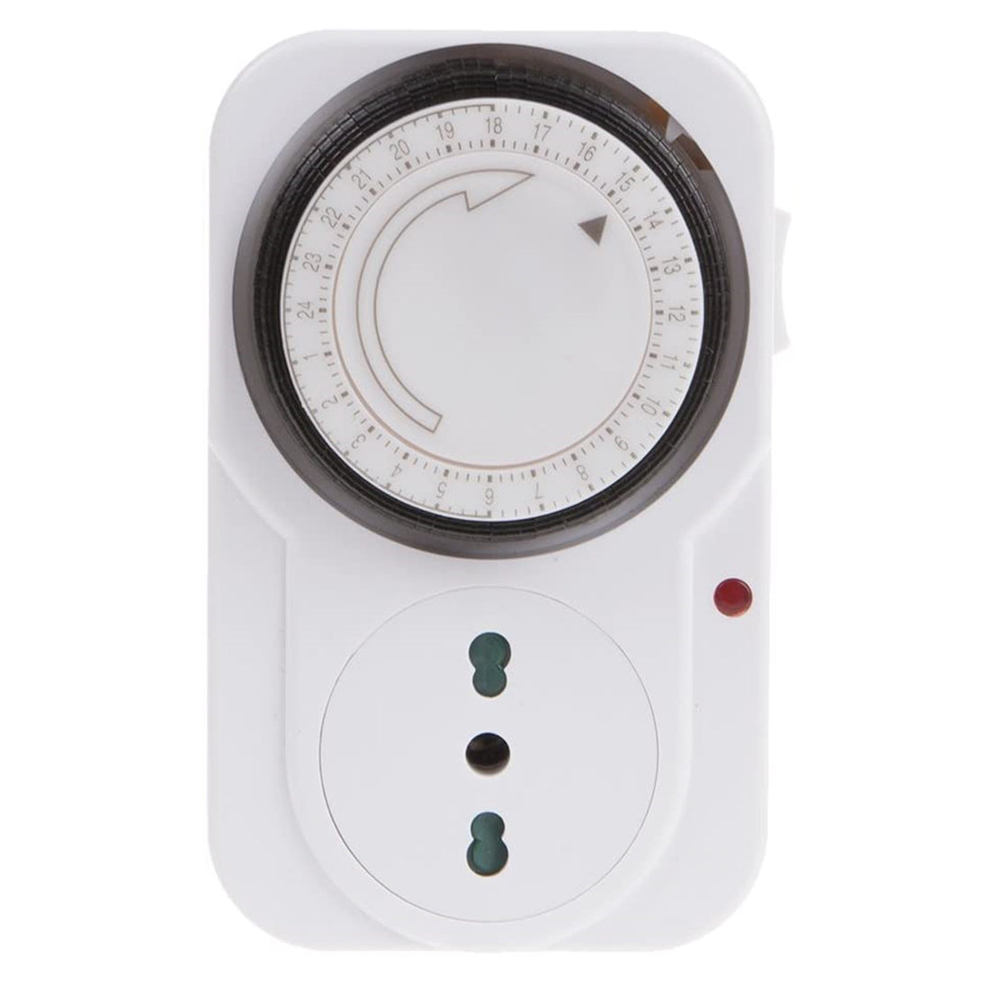 Minuterie programmable Alphi International avec prise électrique, prise électrique temporisée avec minuterie analogique