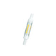 Ampoule LED Alcapower R7S 78 mm, 5W 450 lumens, lumière chaude 3000K, ampoule étanche IP45