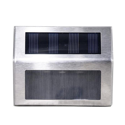 Life Segna passo ad energia solare, IP44, faretto con 3 LED 36lm, autonomia a piena carica 10 ore,100x82x22mm