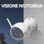 Caméra de surveillance vidéo Wi-Fi Ezviz C3WN, caméra de sécurité étanche, caméra de vision nocturne 1080p, caméra pour maison intelligente