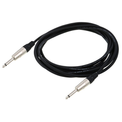 ZZIPP cavo audio per strumenti musicali, cavo Jack 6.35 mm dritto, cavo audio low noise 9 metri