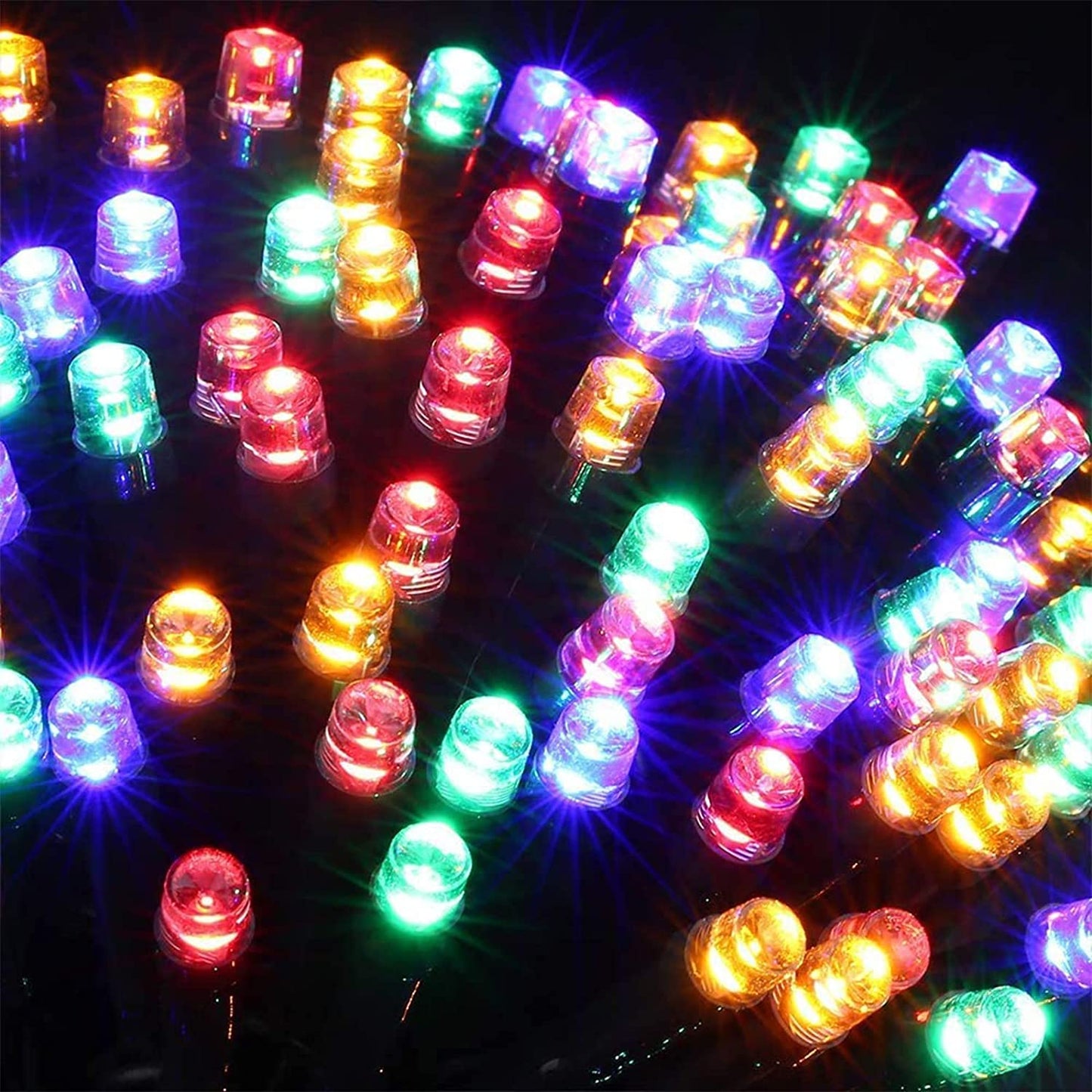GESCO Catena luminosa per esterno 20 metri, luci led con 8 funzioni, 300 led colorate, luci led decorative Natale, illuminazione casa, ghirlanda luce