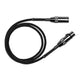 ZZIPP Câble de microphone XLRM-XLRF de 6 mètres, connecteur de microphone avec protection contre la torsion, câble audio long