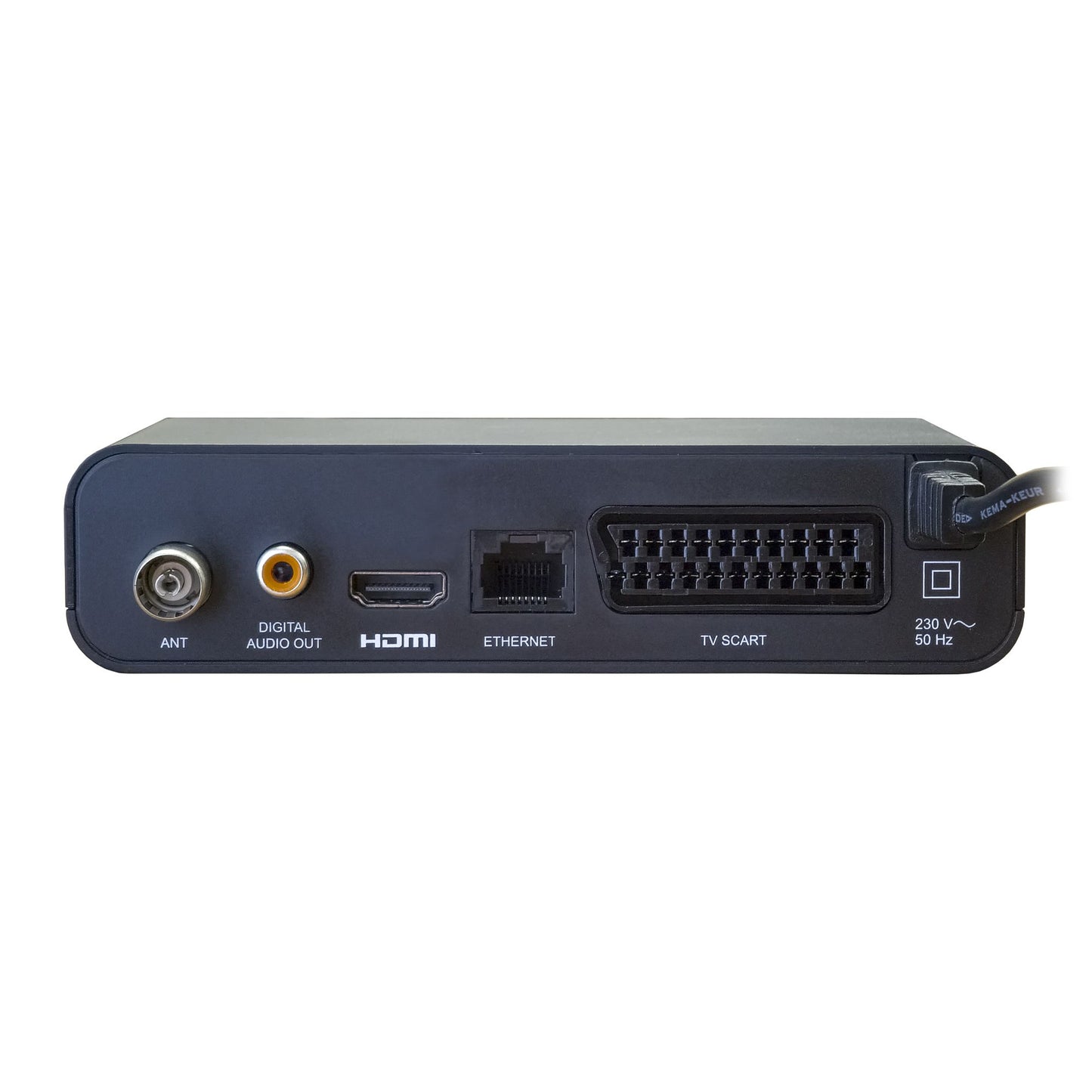 Metronic Zapbox PRO 1.0 Digital terrestrial DVB T2 with remote control, Decoder with USB reader, HDMI port and SCART socket, Dolby Audio, tunes HD channels