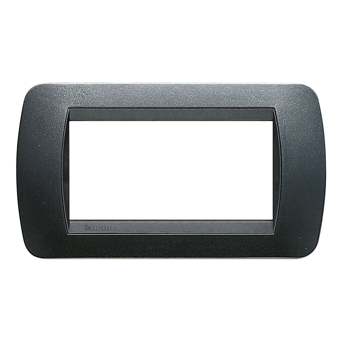 Bticino 4-module plate for support, light switch plate, from the Livinglight series