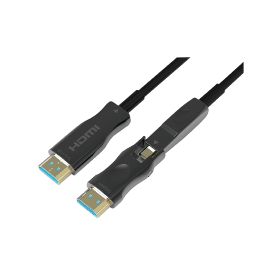 GBC High Speed ​​HDMI Cable, HDMI Cable with Active Ethernet AOC Fiber Optic, 30m