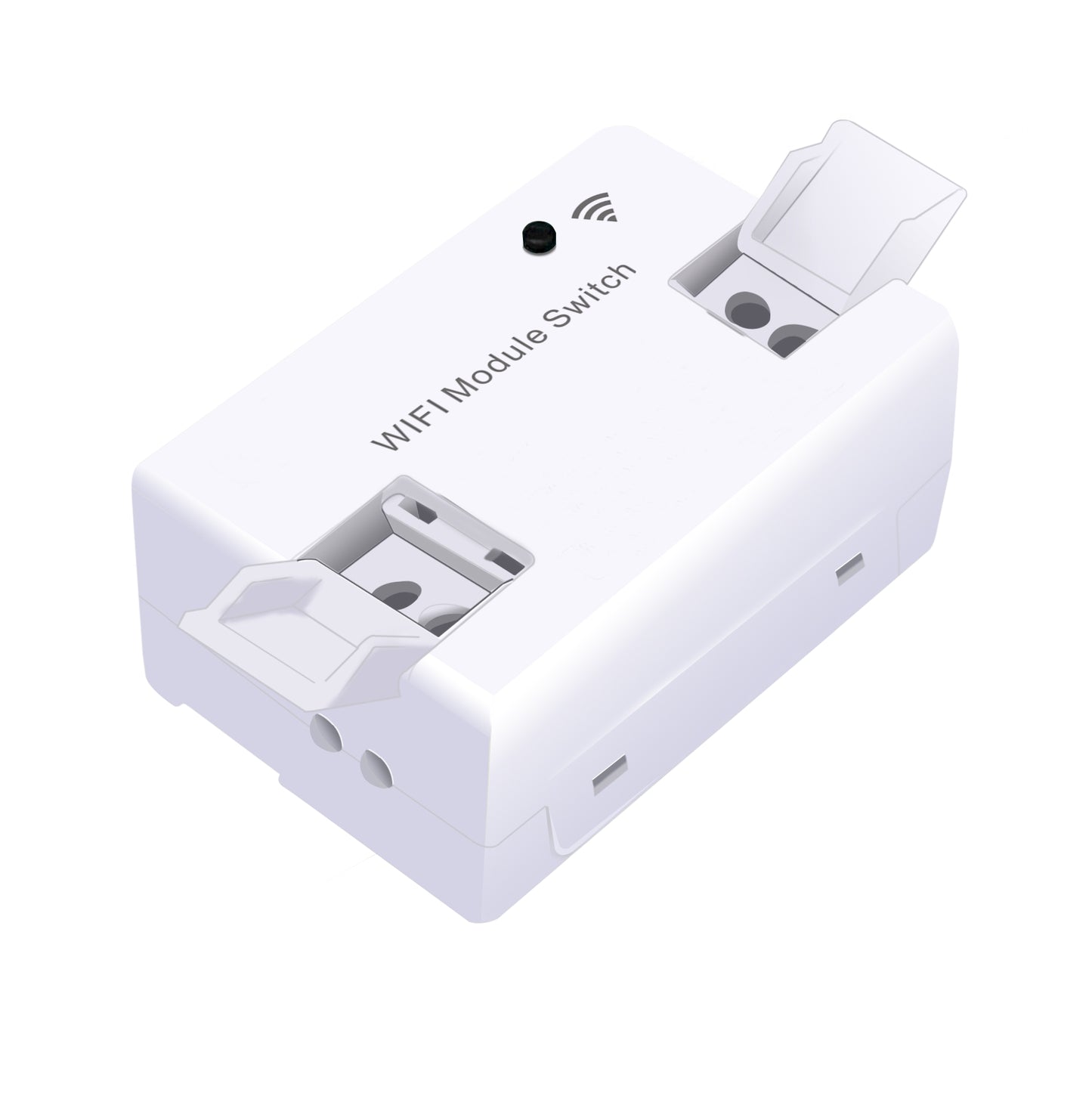 iSnatch Module interrupteur wifi intelligent marche/arrêt encastré, module intelligent pour l'éclairage et les charges, commande vocale ou via application