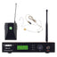 AudioDesign PRO PMU 2211BP UHF control unit and headset microphone set, professional handheld radio microphone kit, wireless microphone with body pack