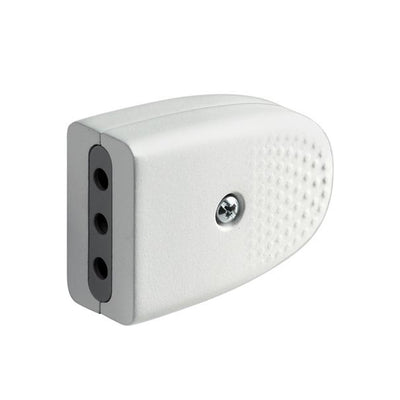 Bticino 2P+E 10A Corner space-saving socket, white colour, flying socket
