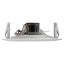 Monacor Altoparlante da incasso, 6W, cassa da 200mm, diffusore da incasso, altoparlante per soffitto