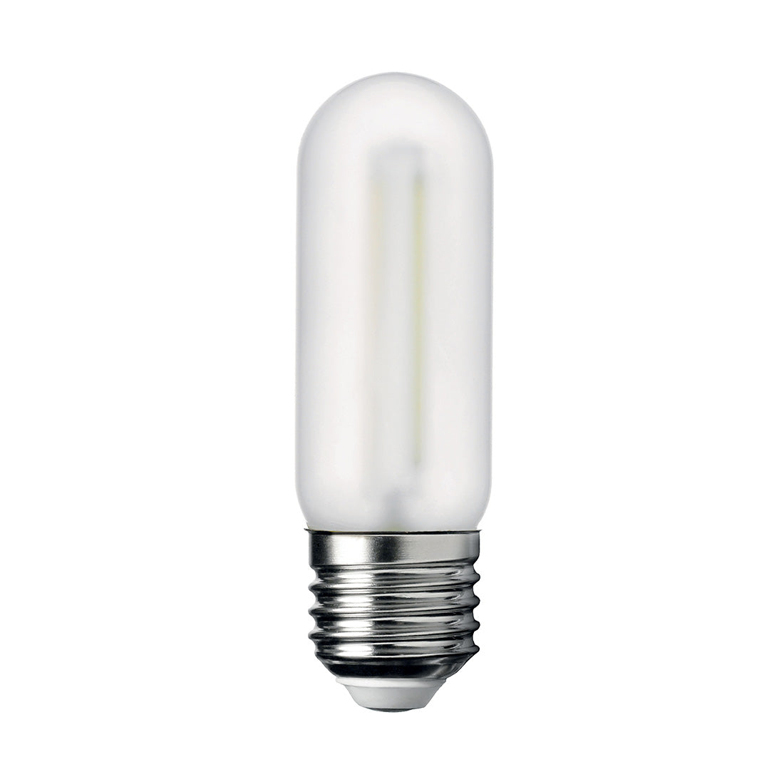 LinkLED Lampadina a led filo satin, lampadina tubolare con attacco E27, 1100 lumen, forma cilindrica, temperatura colore 4000K, luce bianco naturale