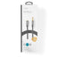 Câble audio stéréo Nedis, jack 3,5 mm mâle et femelle 3,5 mm, plaqué or 5 m