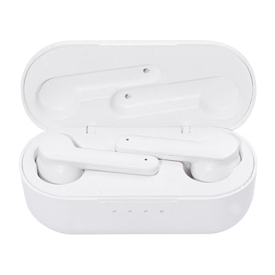 Trevi Cuffie in-ear sportive con controlli touch, auricolari bluetooth wireless con tappi in silicone, custodia di ricarica integrata