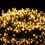 GESCO Catena luminosa per esterno 20m, luci led con 8 funzioni, 300 led calde, luci led decorative Natale, illuminazione casa, ghirlanda luce