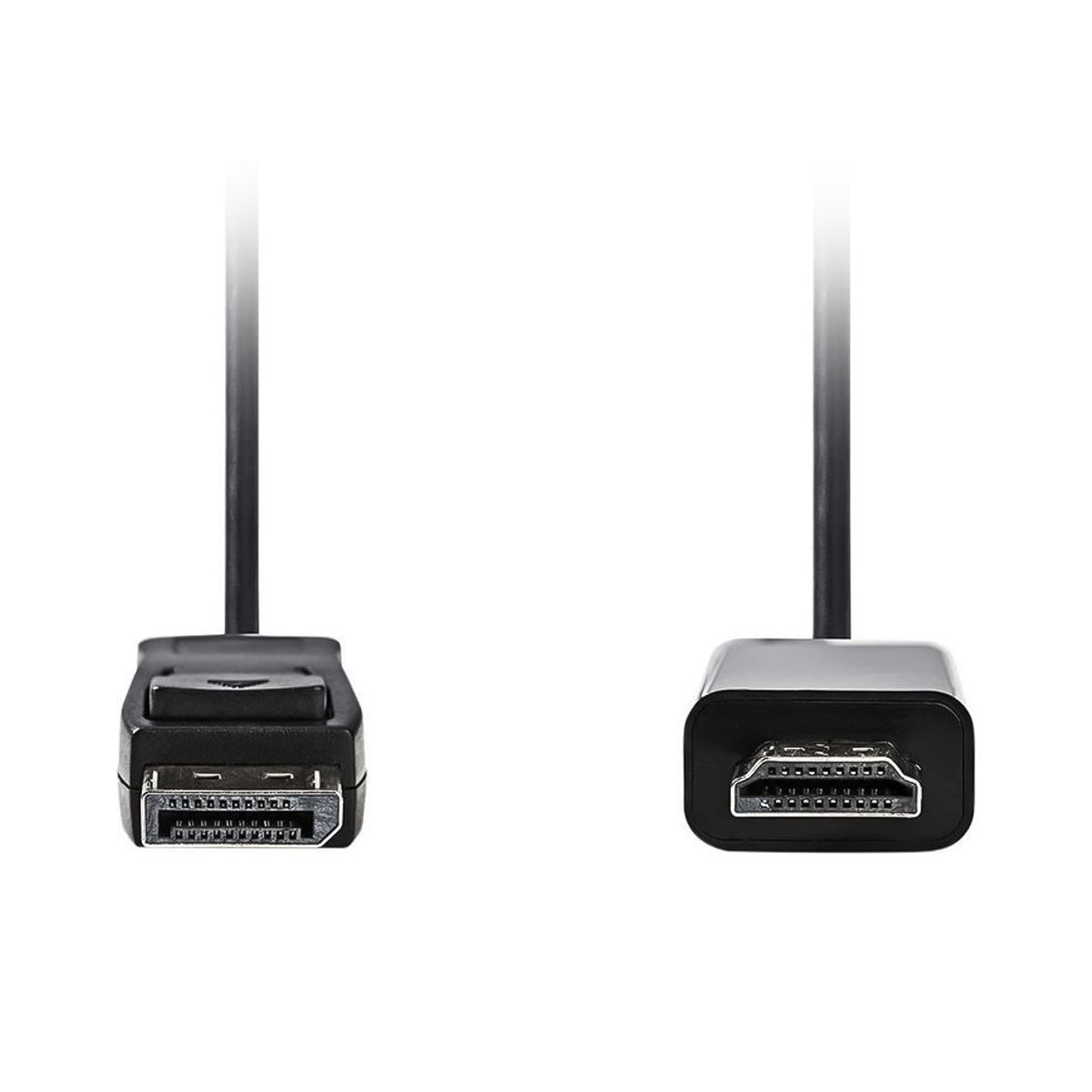 Nedis male display port to HDMI adapter, 2 meter long copper cable with nickel plated contacts, full HD 1080p resolution