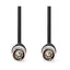 NEDIS BNC video cable male to male, BNC video cable length 2 meters