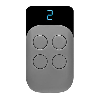 Télécommande LIFE Rolling code, fréquence fixe 433,92 MHz, ouvre-portail programmable à auto-apprentissage, 2 mémoires indépendantes, duplique jusqu'à 8 programmes