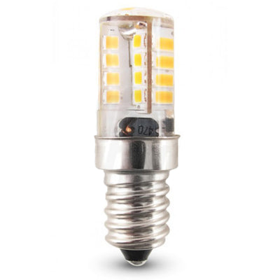 Alpha Elettronica Lampadina a LED attacco E14 3W 24Vdc luce bianca calda 2800K