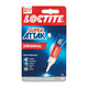 Loctite Super Attak originale, colle liquide transparente instantanée à triple résistance et lavable au lave-vaisselle, 3gr
