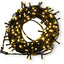 GESCO Catena luminosa per esterno 20m, luci led con 8 funzioni, 300 led calde, luci led decorative Natale, illuminazione casa, ghirlanda luce