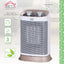 DCG Stufa con elementi riscaldanti oscillanti in ceramica, design elegante, stufetta elettrica con termostato regolabile