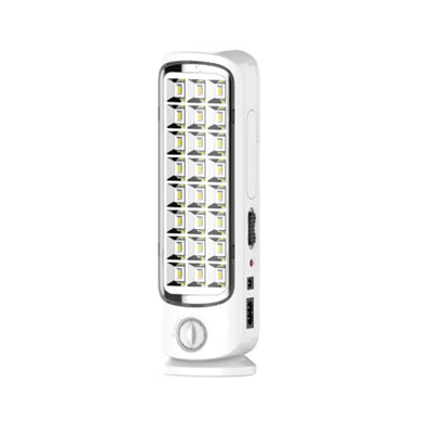 O.N Lampada a led ricaricabile, lampada anti black-out, lampada da tavolo dimmerabile con 2 livelli di luminosità 7,5W