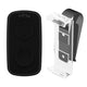 WHY EVO MINI Multi-frequency rolling code remote control from 280 to 868 MHz with Visor Clip, programmable self-learning gate opener, wide-range radio control with 4 buttons, black licorice