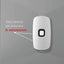 Sikuro Multi-frequency rolling code remote control from 306 to 868mhz, programmable self-learning gate opener, wide-range radio control, 4 buttons, white
