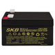 SKB Batteria al piombo SK12-1,3 batteria ricaricabile 12V 1,3AH serie SK, tecnologia AGM piastra piana regolate con valvola