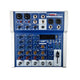 Audiodesign Pro Mixer audio professionale, console con 4 canali, bluetooth, 24 effetti DSP e ingresso Ottico Toslink