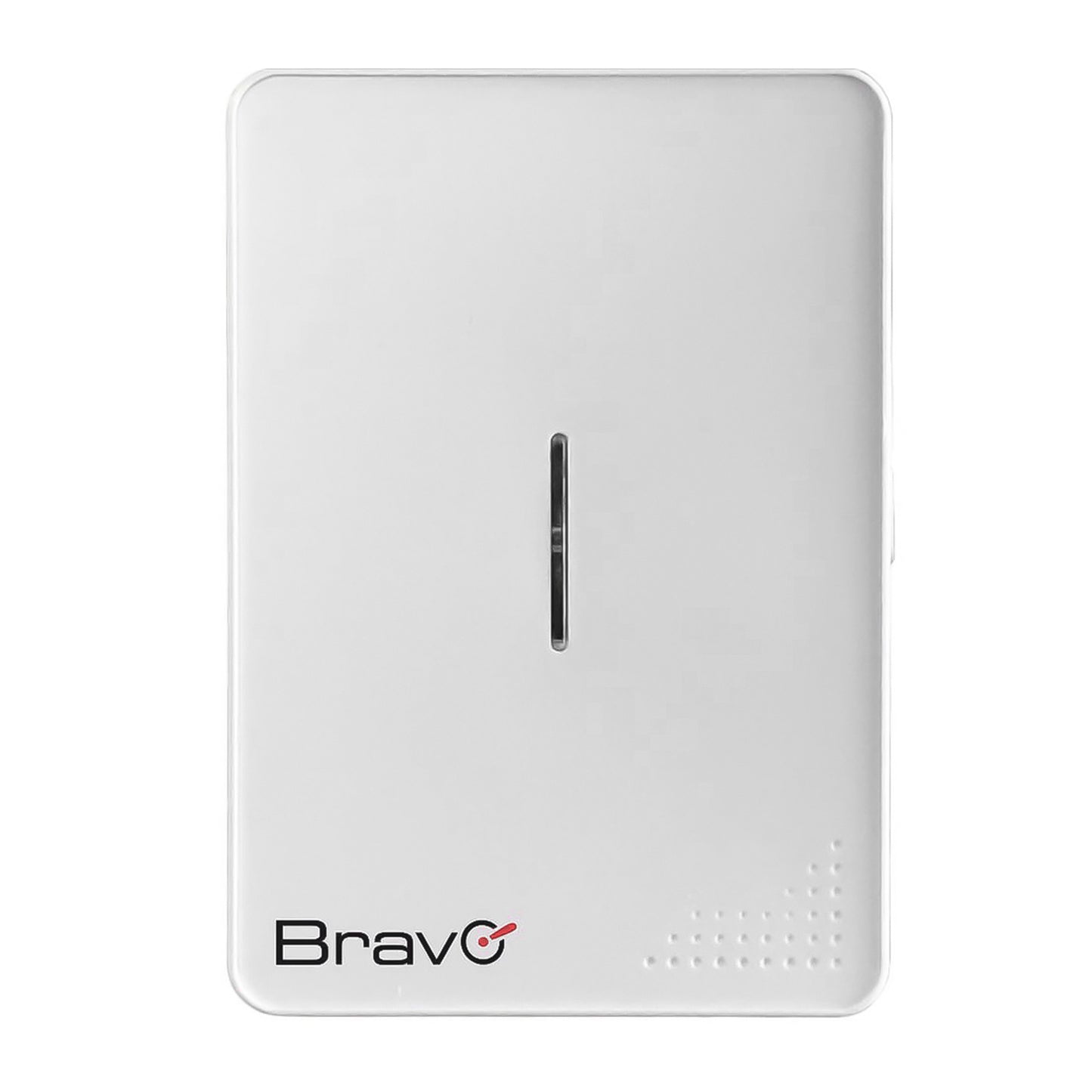 Bravo campanello wireless plug-in impermeabile, non necessita batterie, portata massima di 100m senza ostacoli, campanello con 38 suonerie e led luminoso